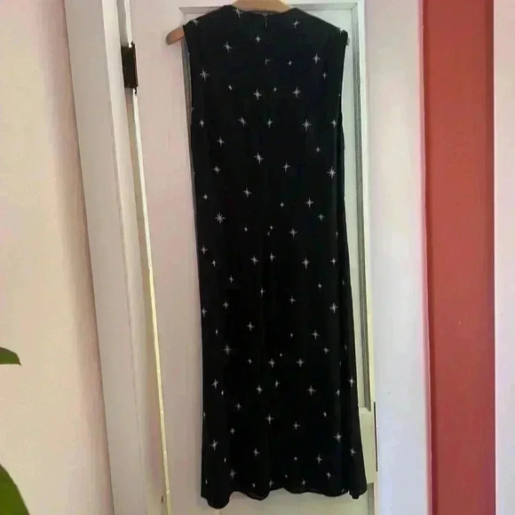 Reformation Black Star Print Dress - Picture 4 of 8